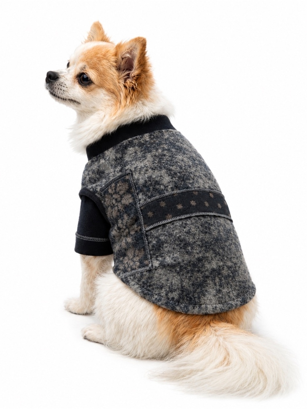 Handmade Upcycled Dog Sweater | Small Dog | One of a Kind | Sustainable Petwear